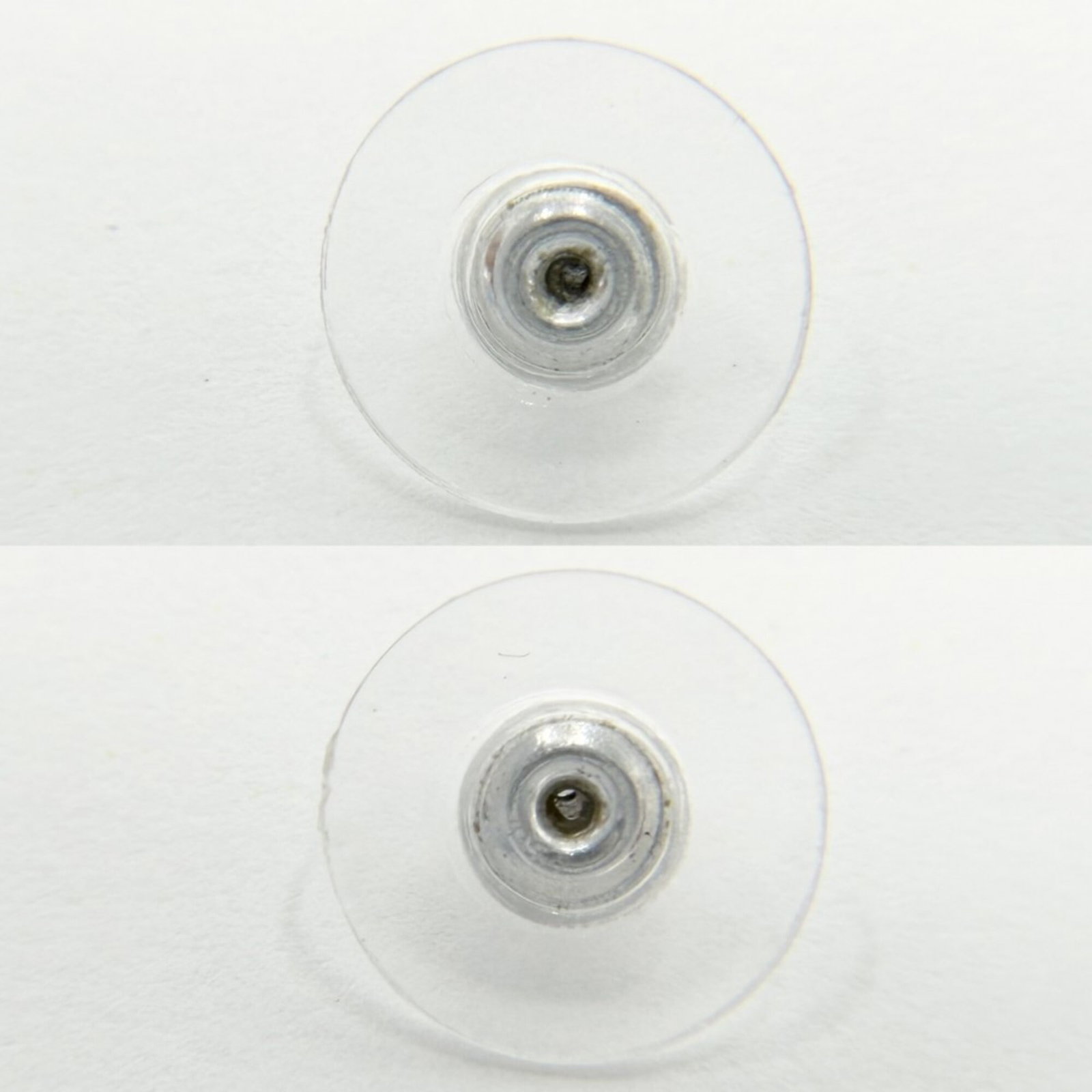 CHANEL Stud Earrings Rhinestone - 4