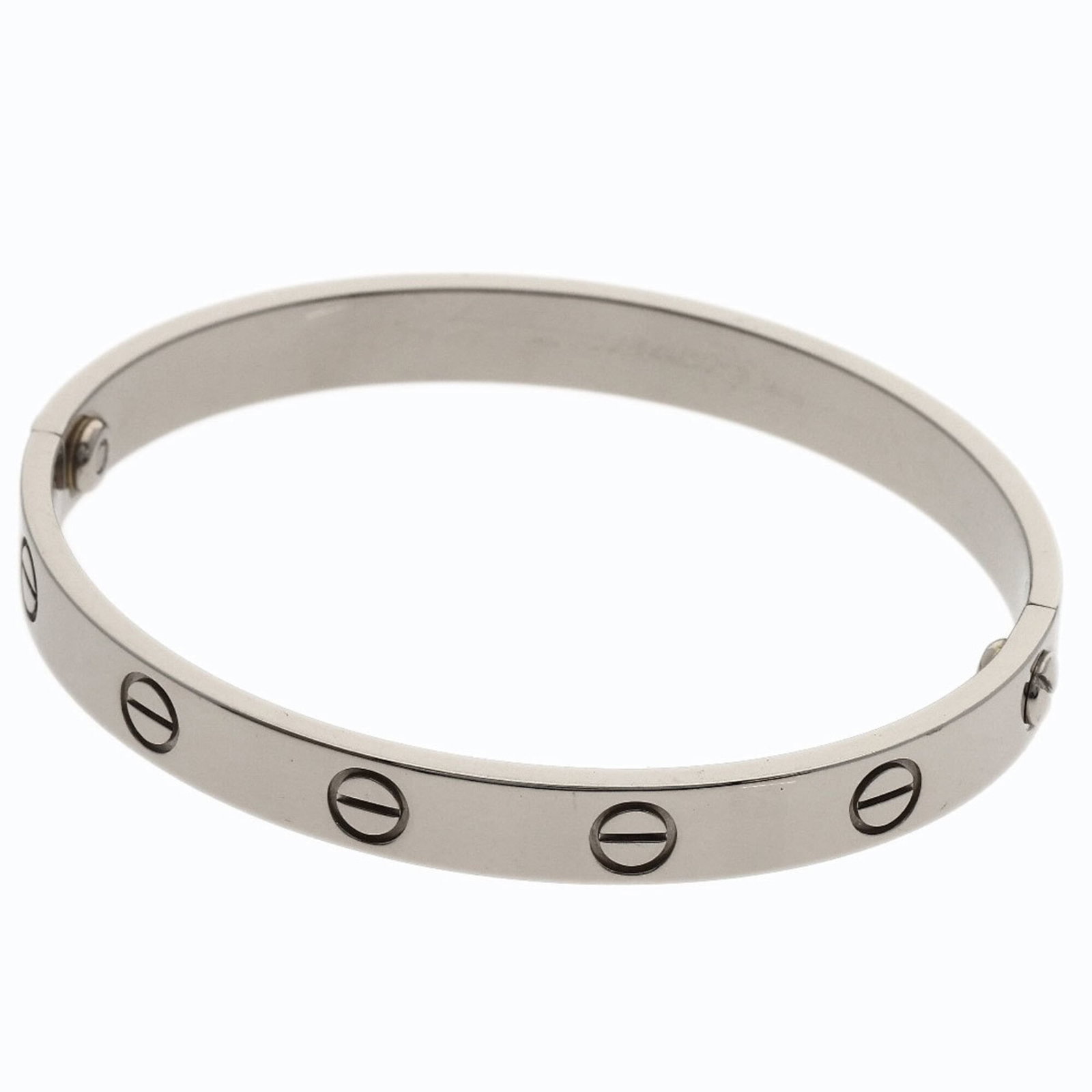 CARTIER Charm Bracelet White Gold (18K): CARTIER Charm Bracelet White Gold (18K) The Cartier Charm Bracelet White Gold (18K) is a classic design with a rich history, bearing a signature from the renowned brand. This 16cm / 6.29'' charm