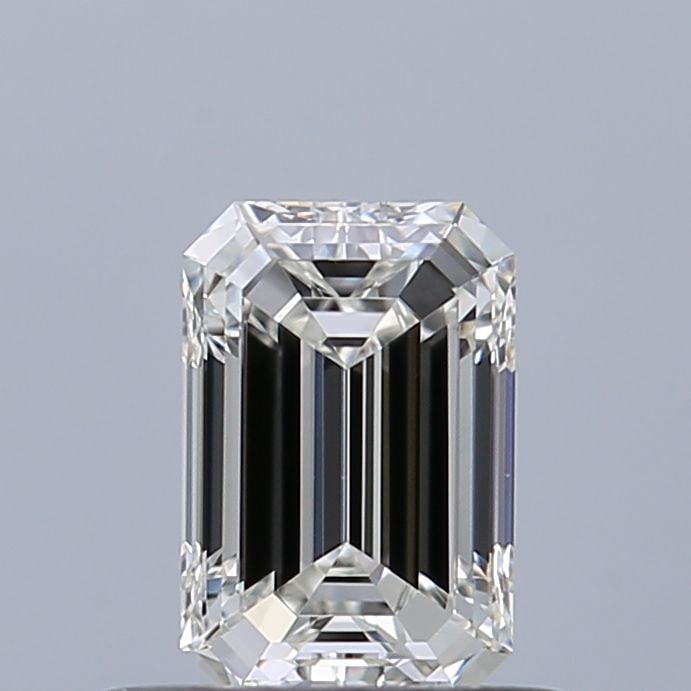 GIA Emerald 0.5ct H VVS2 - Loose Natural Diamond: GIA Emerald 0.5ct H VVS2 - Loose Natural Diamond GIA Emerald 0.5ct H VVS2 - Loose Natural DiamondThis exquisite 0.5ct GIA-certified emerald-cut diamond boasts exceptional clarity, with a VVS2 grade