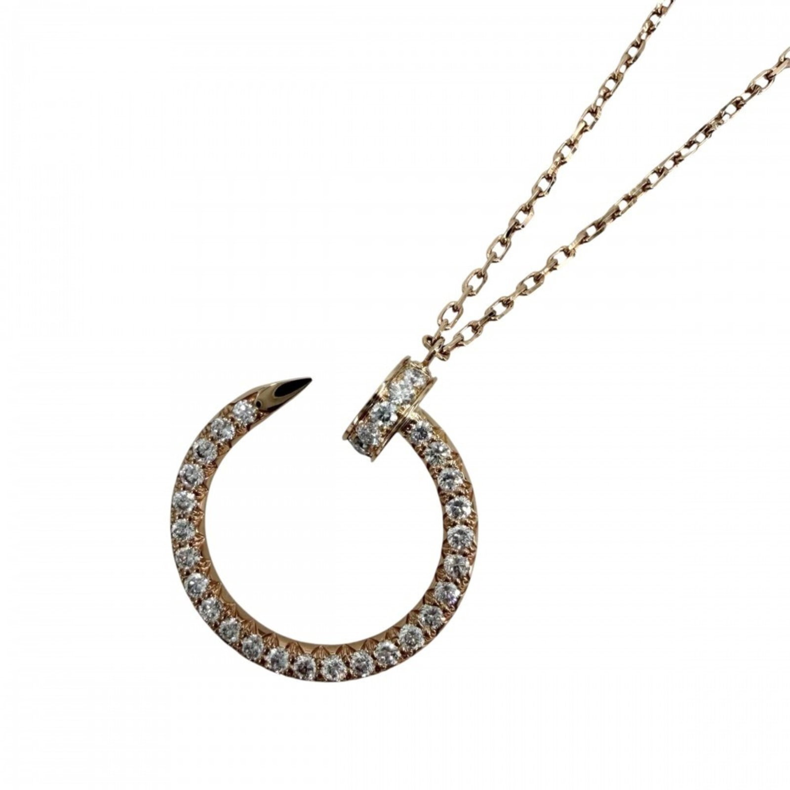 CARTIER Pink Gold (18K): CARTIER Pink Gold (18K) Pink gold (18K) pendant from Cartier, featuring a 20mm x 18mm design, is a beautiful addition to any necklace. Gently used with minor signs of wear, this 46 cm / 18.11''