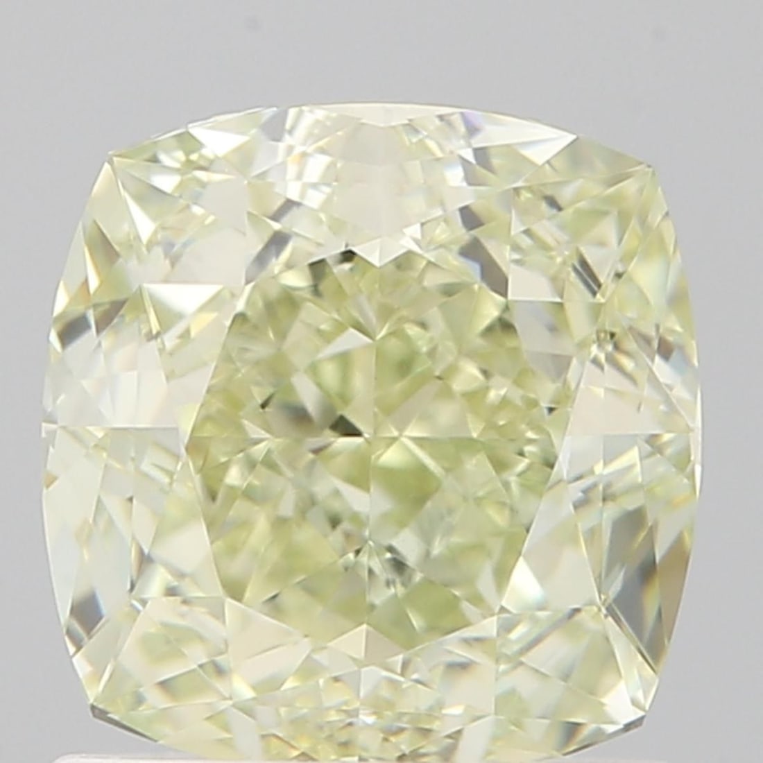 GIA Cushion Brilliant 1.42ct Fancy Green Yellow VVS1 - Loose Natural Diamond: GIA Cushion Brilliant 1.42ct Fancy Green Yellow VVS1 - Loose Natural Diamond GIA certified, this 1.42ct Fancy Green Yellow VVS1 diamond boasts exceptional clarity and a vibrant, unique color.