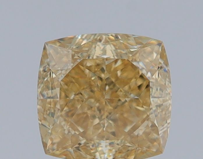 GIA Cushion Brilliant 1.11ct Fancy Brownish Yellow VVS2 - Loose Natural Diamond: GIA Cushion Brilliant 1.11ct Fancy Brownish Yellow VVS2 - Loose Natural Diamond GIA certified, this 1.11ct Fancy Brownish Yellow VVS2 diamond boasts exceptional clarity and a unique, warm color. Its