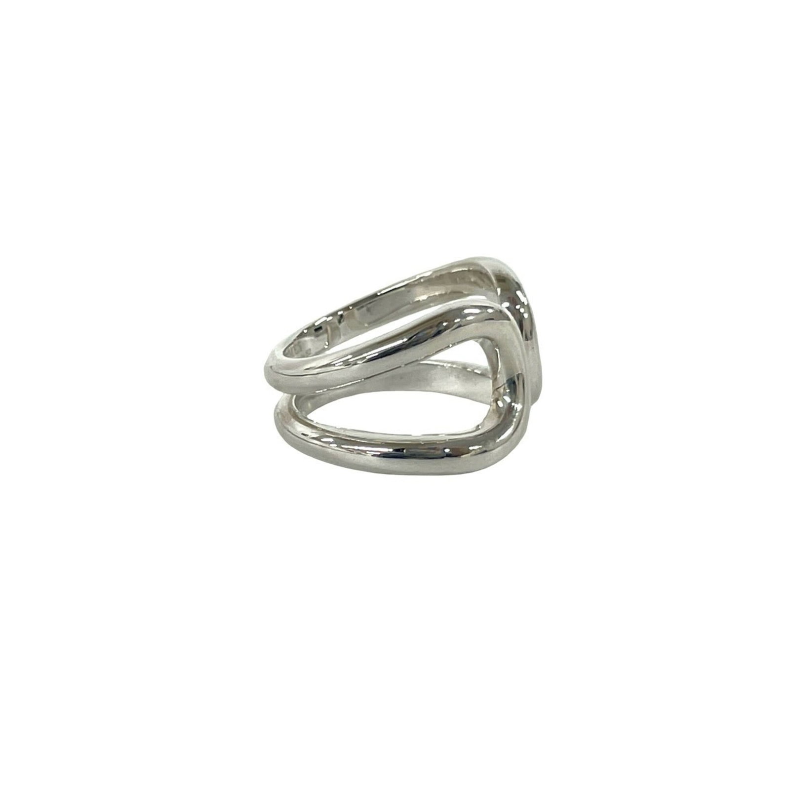 HERMES Band Ring Silver 925 - 5
