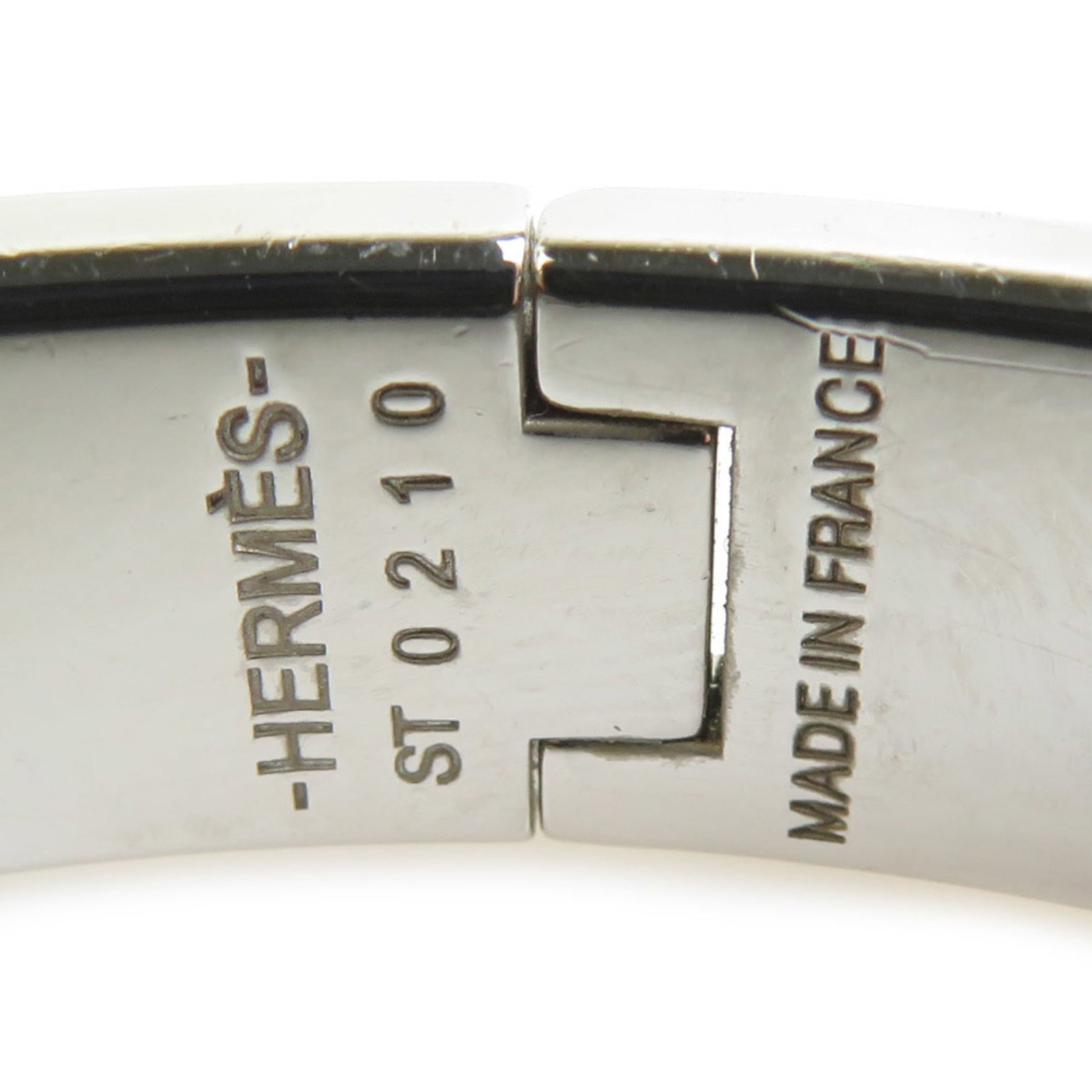 HERMES Bangle Enamel Metal - 8