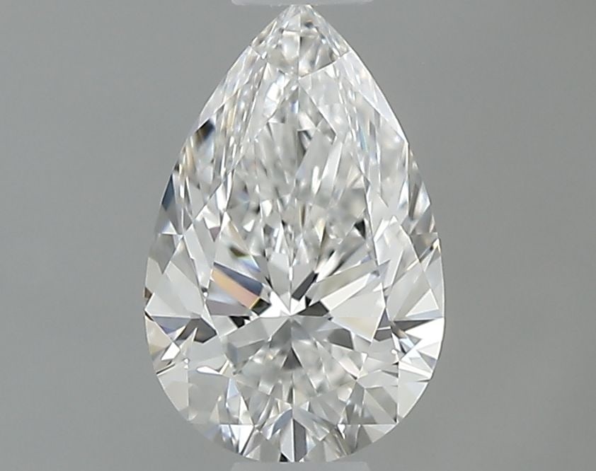 GIA Pear 0.6ct F VVS1 - Loose Natural Diamond: GIA Pear 0.6ct F VVS1 - Loose Natural Diamond GIA-certified, this 0.6ct F color, VVS1 clarity, loose natural pear diamond boasts exceptional polish and symmetry. Measuring 7.24L x 4.64W x 2.96H, its