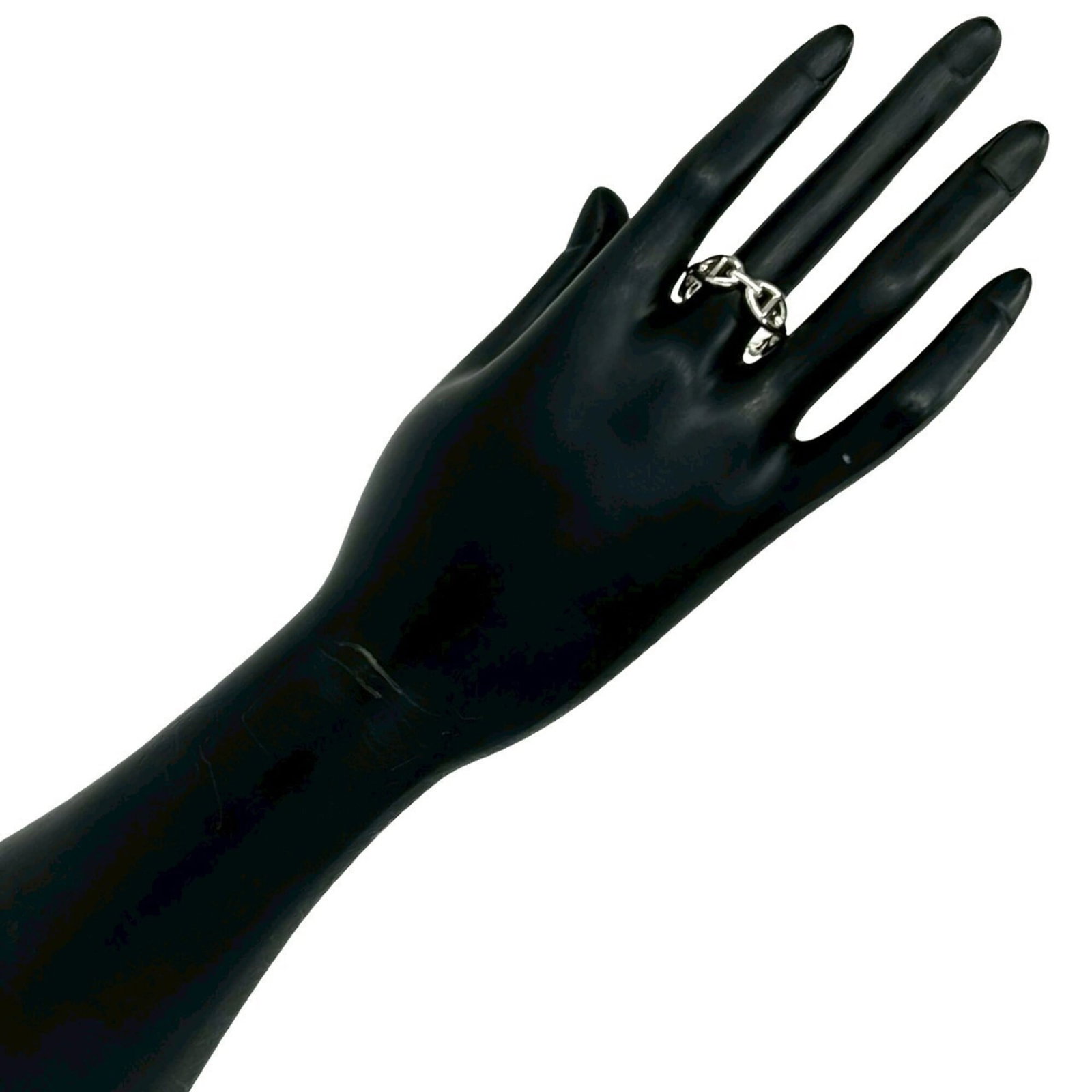 HERMES Band Ring Silver 925 - 2