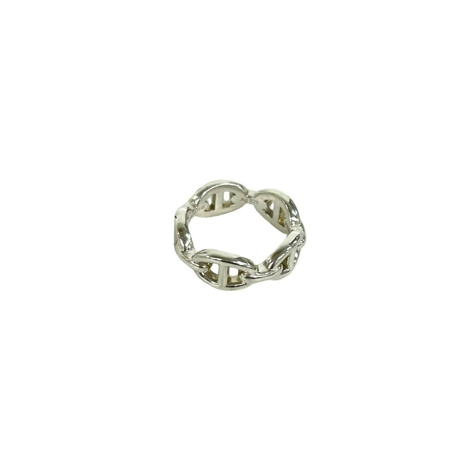 HERMES Band Ring Silver 925 - 5