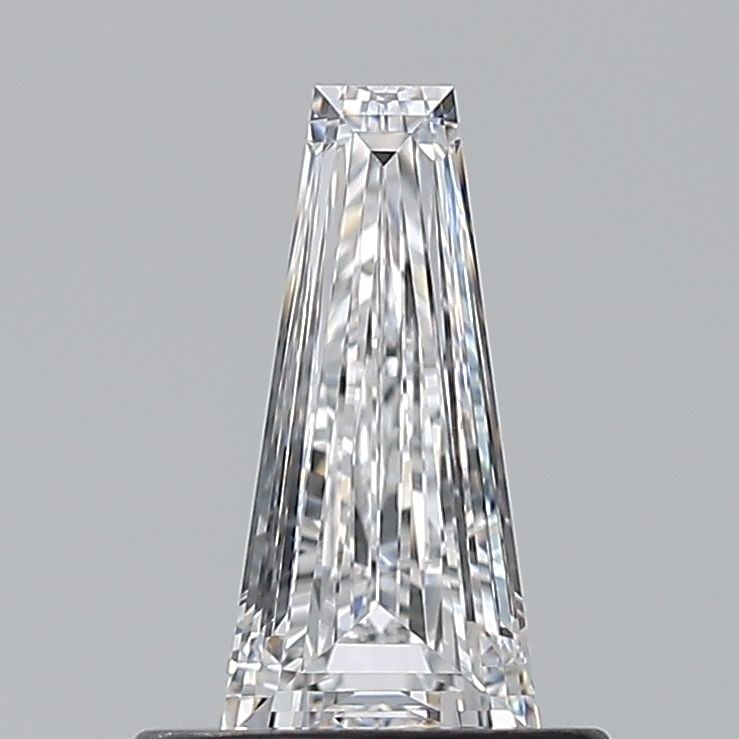 GIA Tapered Baguette 0.53ct D VVS2 - Loose Natural Diamond: GIA Tapered Baguette 0.53ct D VVS2 - Loose Natural Diamond GIA certified, this 0.53ct D VVS2 diamond boasts exceptional clarity and color, making it a standout among natural diamonds. Its EX polish