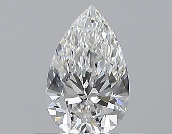 GIA Pear 0.4ct F VVS1 - Loose Natural Diamond: GIA Pear 0.4ct F VVS1 - Loose Natural Diamond GIA certified 0.4ct F color, VVS1 clarity, and EX polish and symmetry make this loose natural diamond a standout. Measuring 6.65L x 4.08W x 2.5H, its