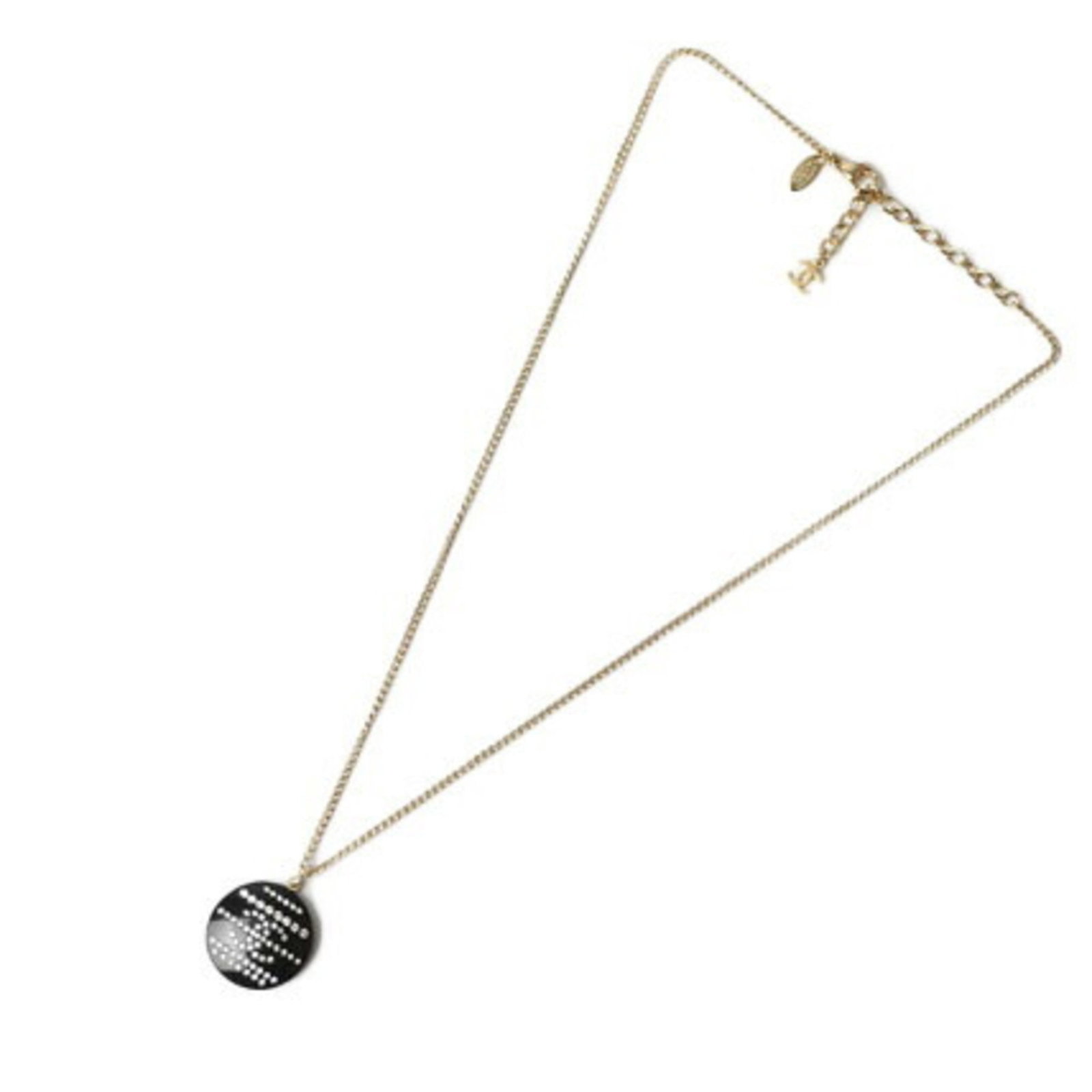 CHANEL Plastic Black Gold - 3