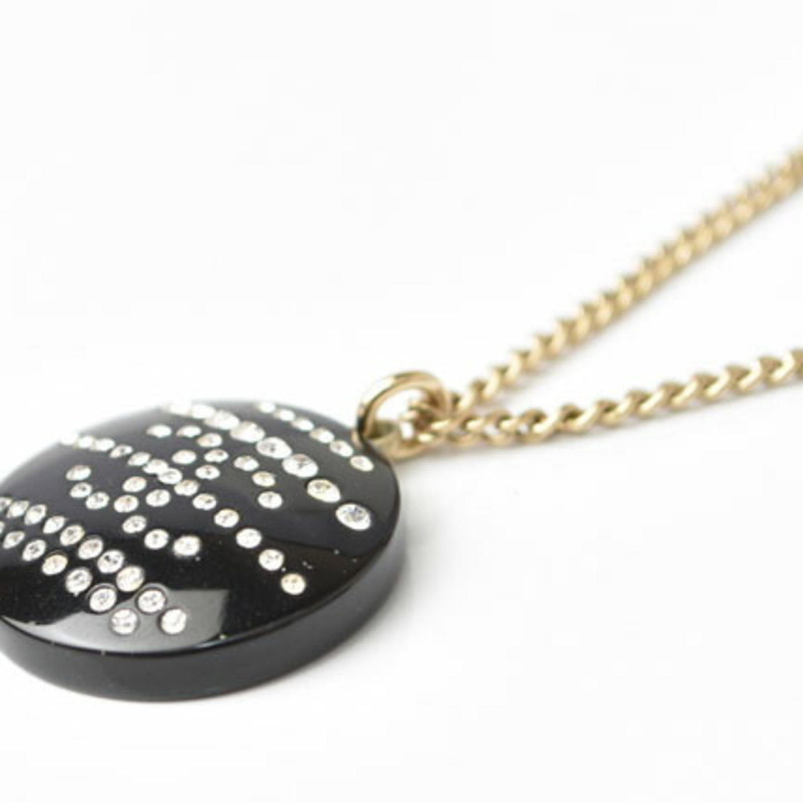 CHANEL Plastic Black Gold - 4