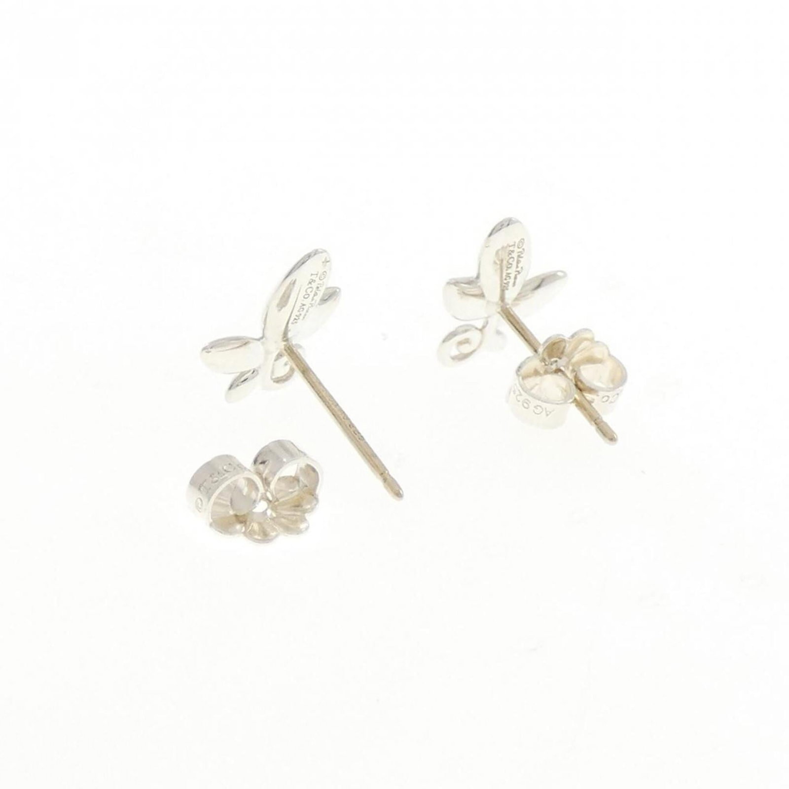 TIFFANY Stud Earrings Silver 925 - 3