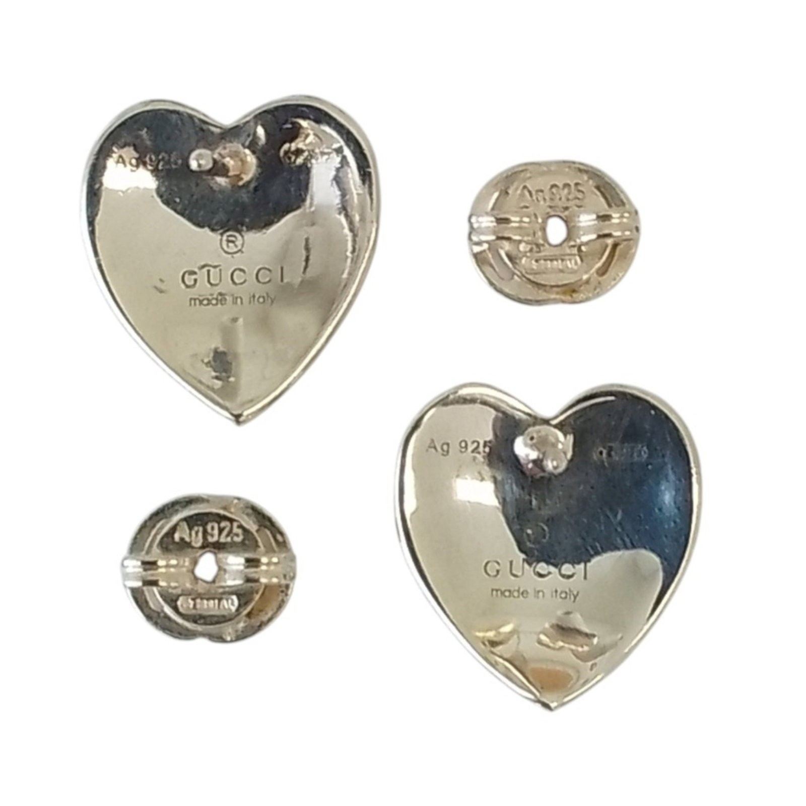 GUCCI Stud Earrings Light Blue - 5