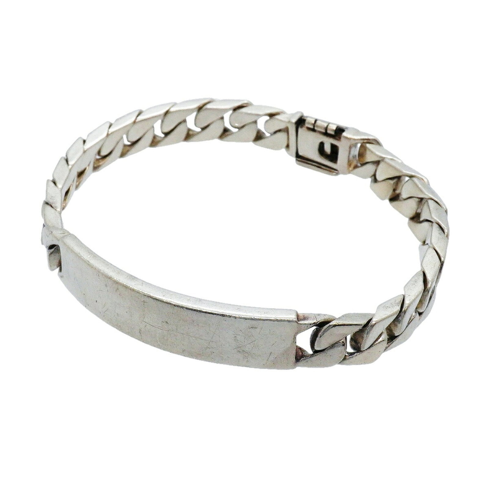 TIFFANY Charm Bracelet Silver 925: TIFFANY Charm Bracelet Silver 925 Silver 925 Tiffany Charm Bracelet in Good Used Condition. This 20cm charm bracelet features a silver 925 material and bears a signature. With visible scratches and sc