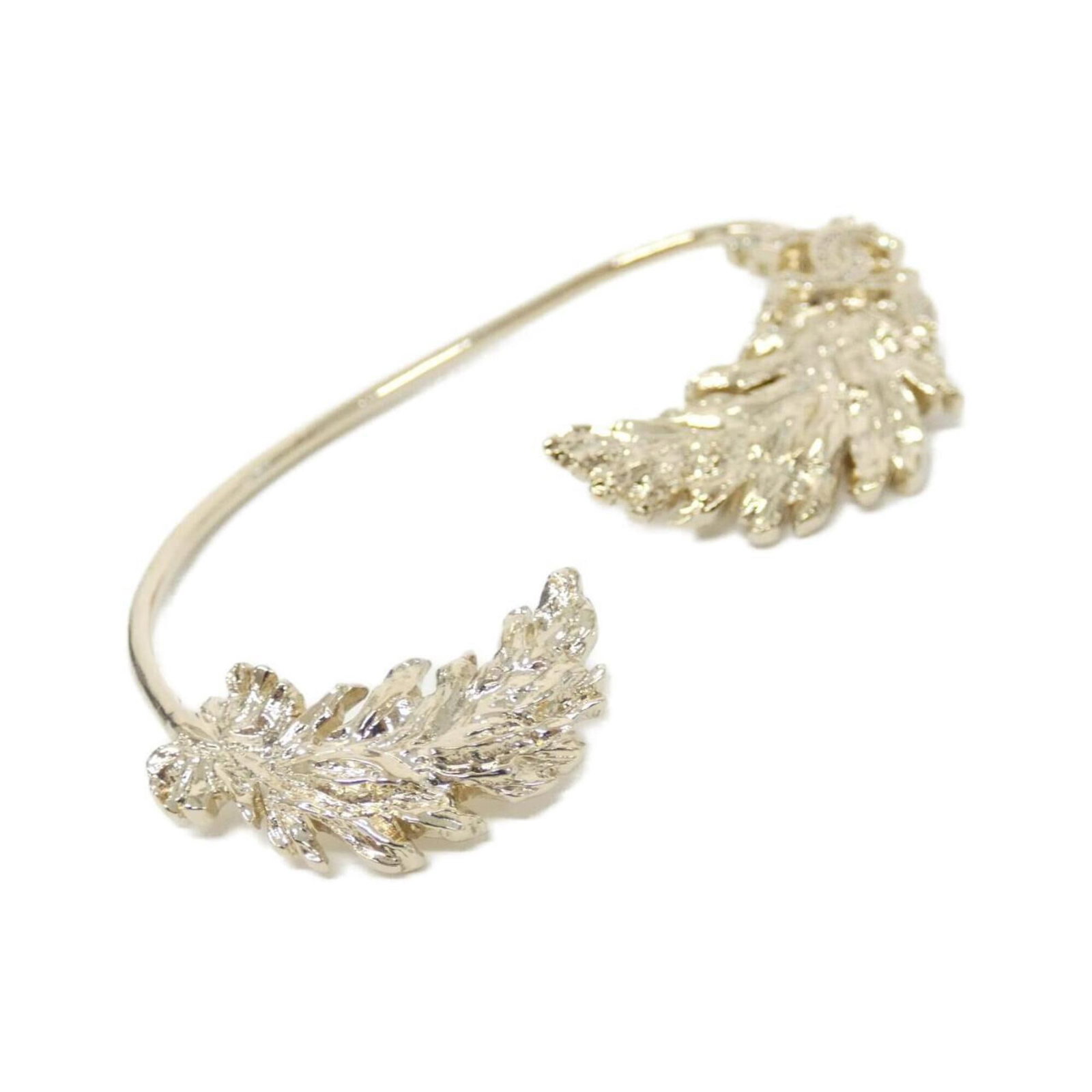 CHANEL Earcuff Clear Gold - 3