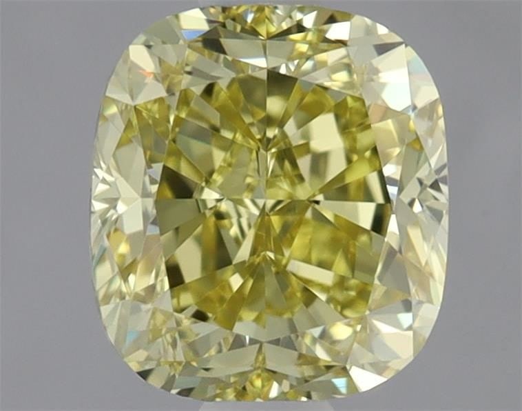 GIA Cushion Brilliant 1.05ct Fancy Intense Yellow IF - Loose Natural Diamond: GIA Cushion Brilliant 1.05ct Fancy Intense Yellow IF - Loose Natural Diamond GIA-certified, this 1.05ct Fancy Intense Yellow IF diamond boasts exceptional clarity and polish, with a vibrant color
