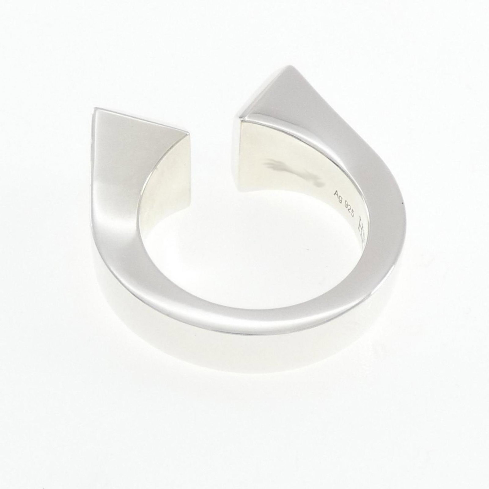 HERMES Band Ring Silver 925 - 3