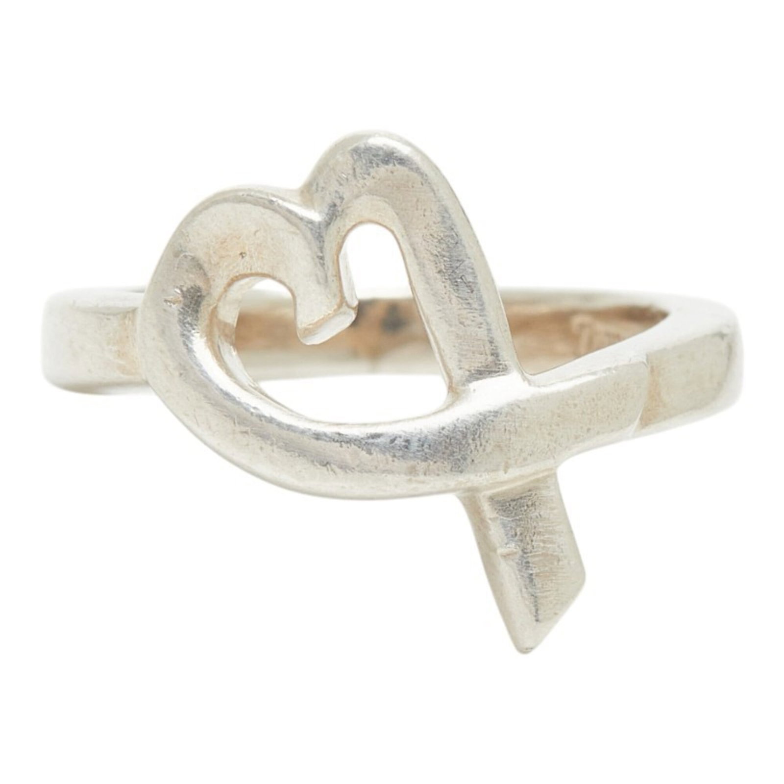 TIFFANY Band Ring Silver Silver 925: TIFFANY Band Ring Silver Silver 925 Silver band ring from Tiffany, made from 925 sterling silver, with a classic design that adds a touch of elegance to any outfit. The ring bears visible signs of