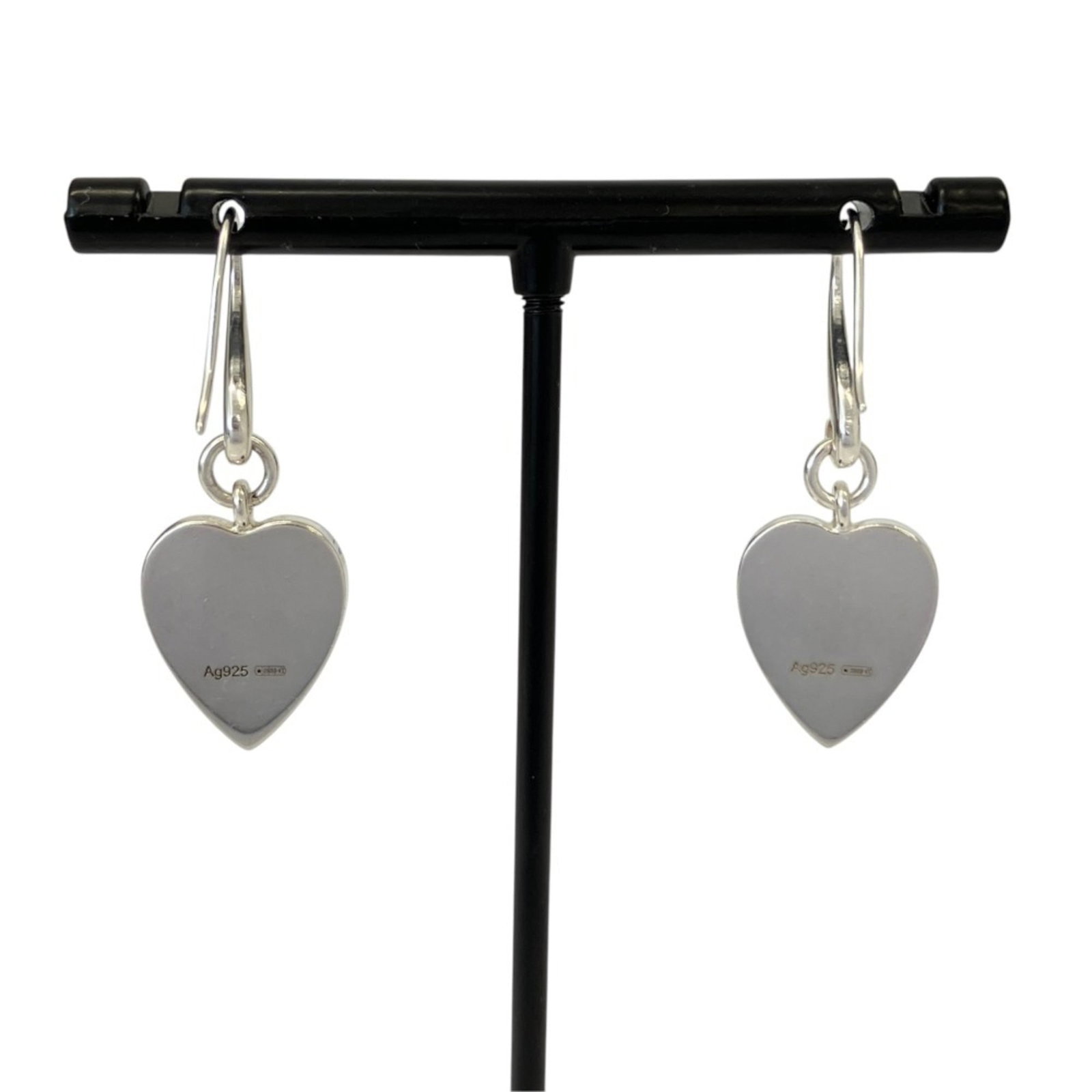GUCCI Stud Earrings Silver 925 - 4