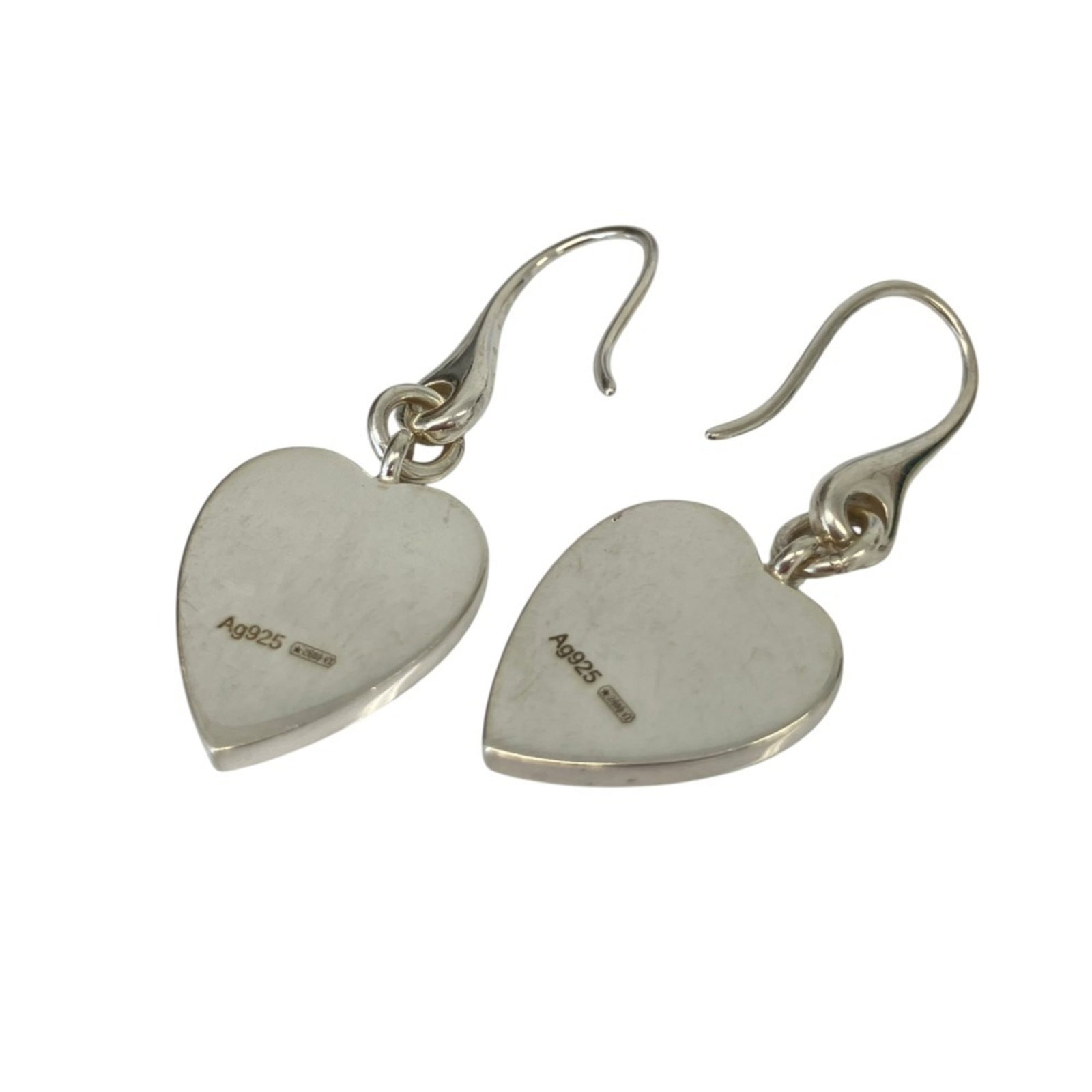 GUCCI Stud Earrings Silver 925 - 5