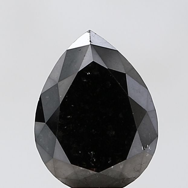 Pear 2.01ct Fancy Black VVS2 - Loose Natural Diamond: Pear 2.01ct Fancy Black VVS2 - Loose Natural Diamond 2.01ct Fancy Black VVS2 - Loose Natural Diamond. This exquisite loose diamond boasts an exceptional Fancy Black color and VVS2 clarity, with EX pol