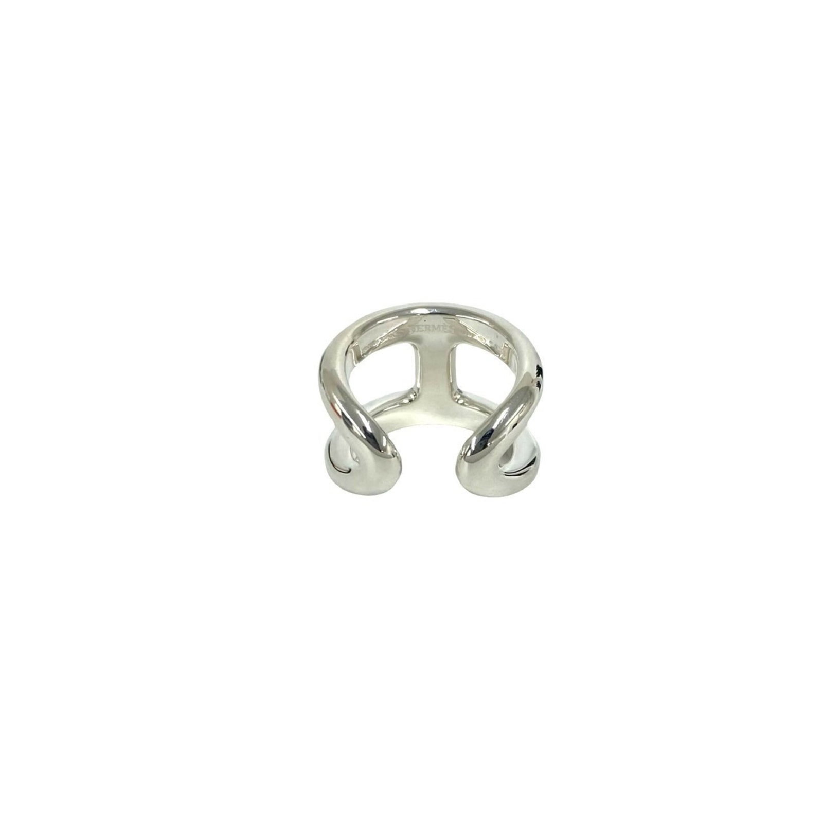 HERMES Band Ring Silver 925 - 6
