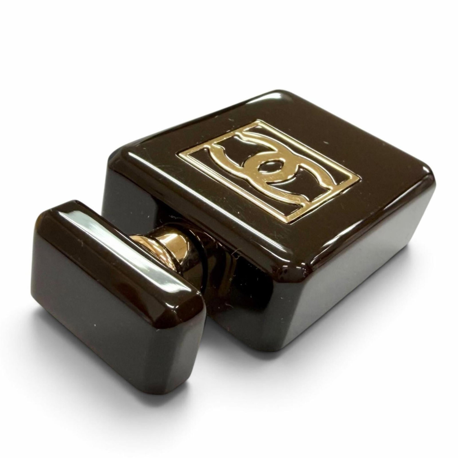 CHANEL Brooch Dark Brown - 4