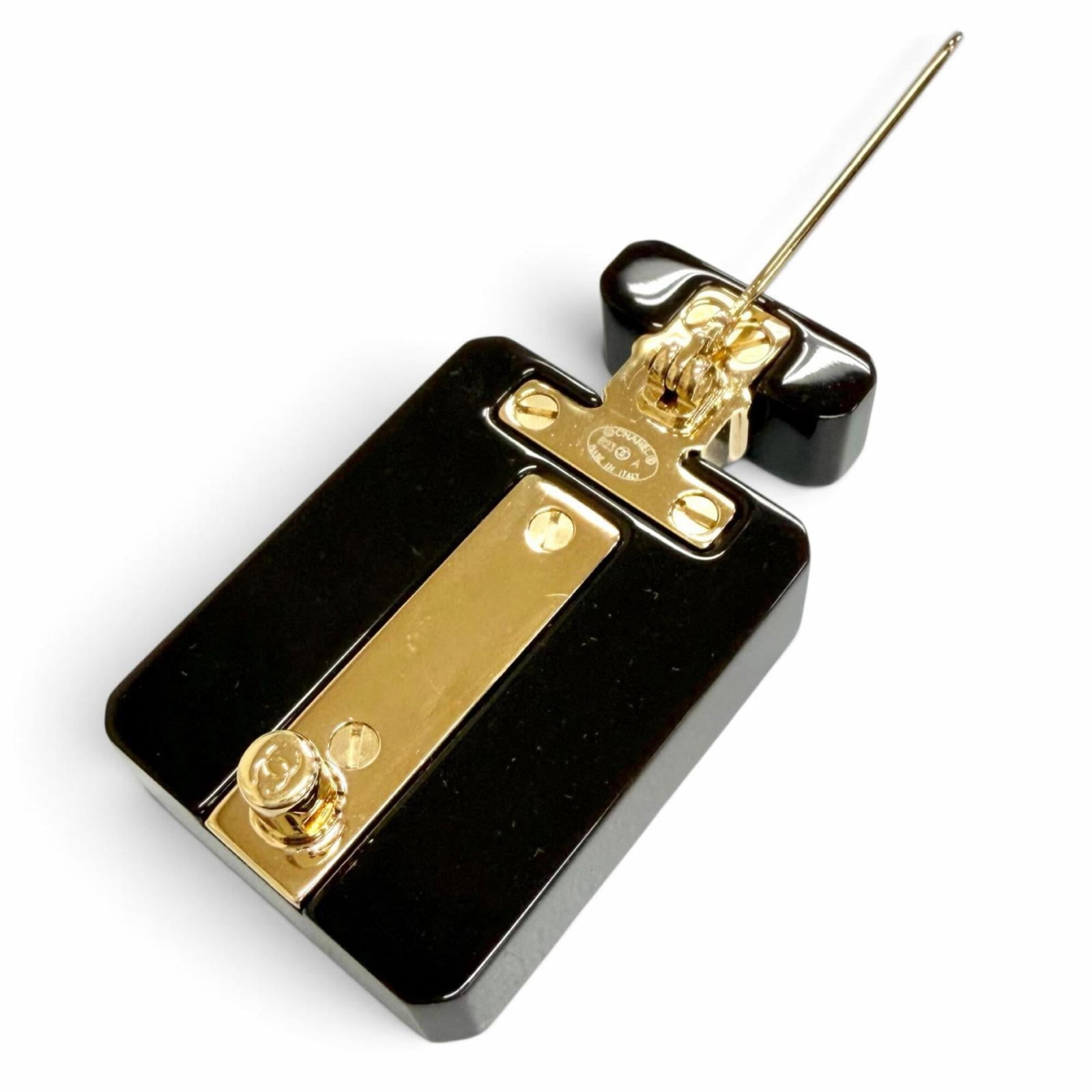 CHANEL Brooch Dark Brown - 5