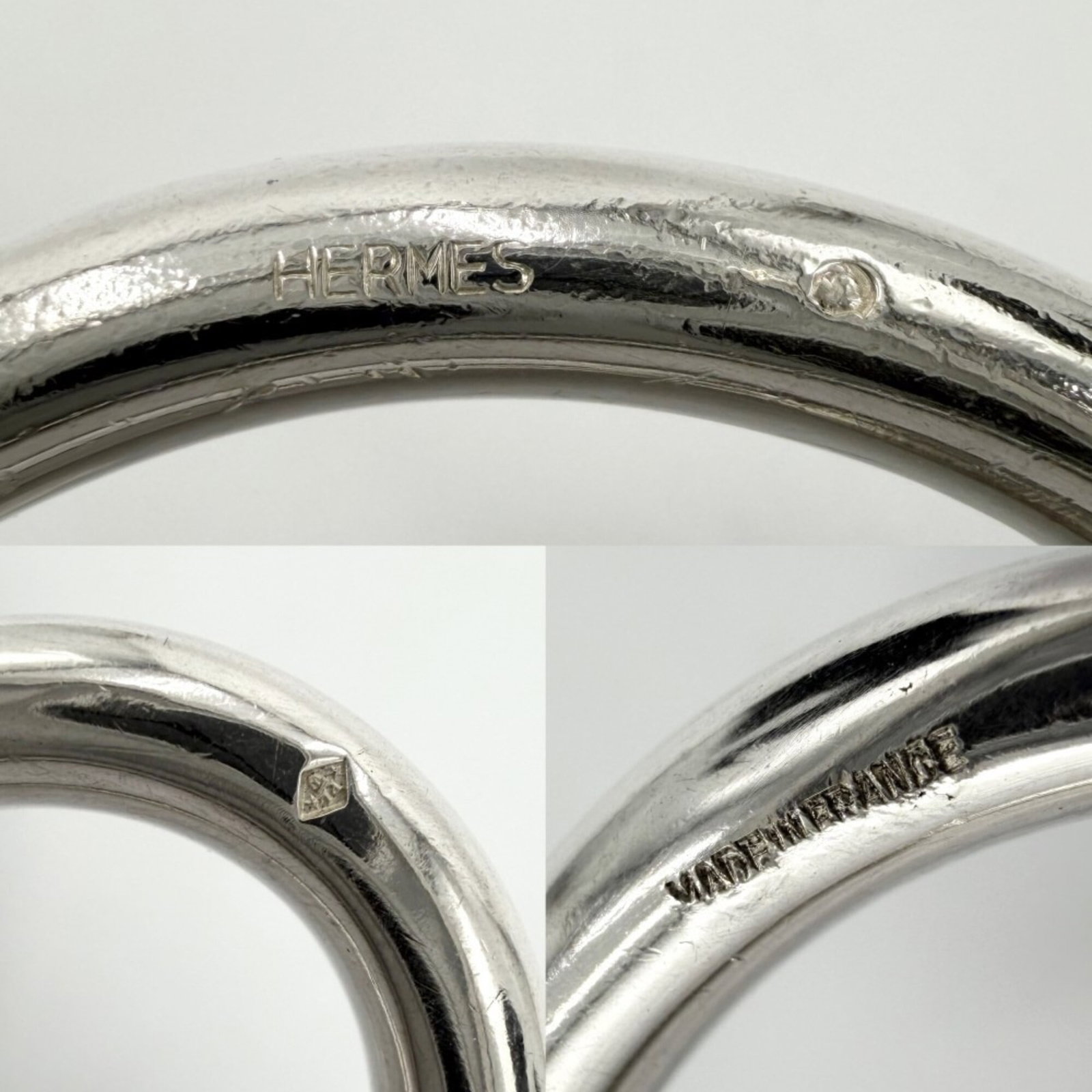 HERMES Bangle Silver 925 - 4