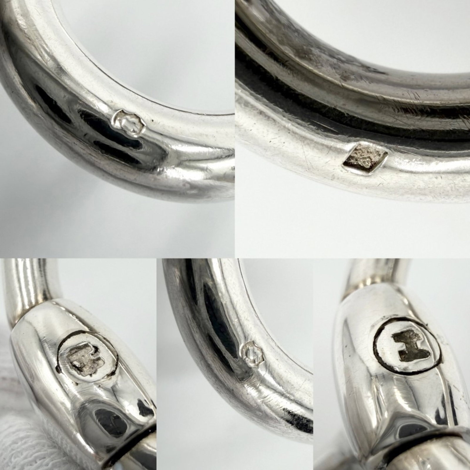 HERMES Bangle Silver 925 - 5