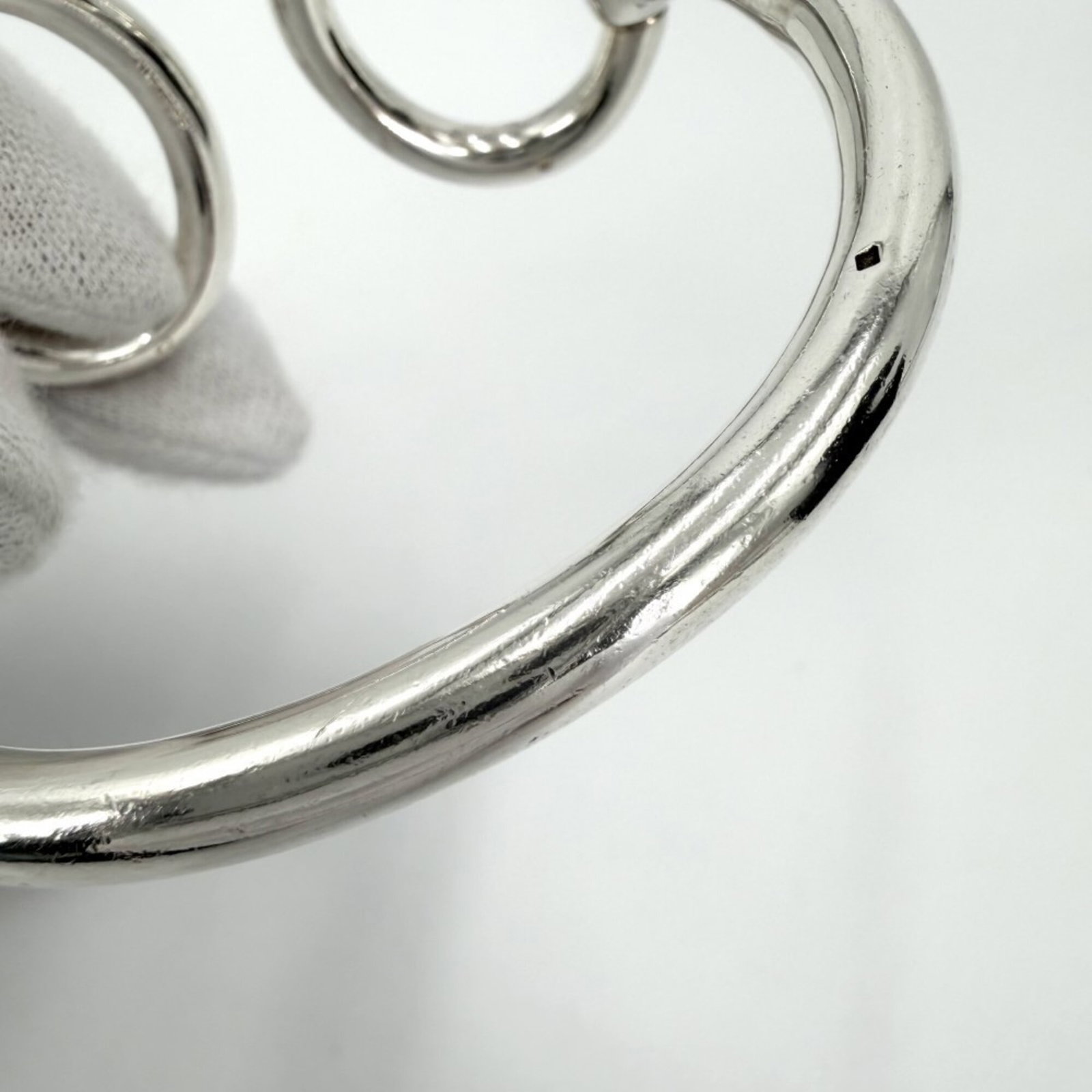 HERMES Bangle Silver 925 - 7