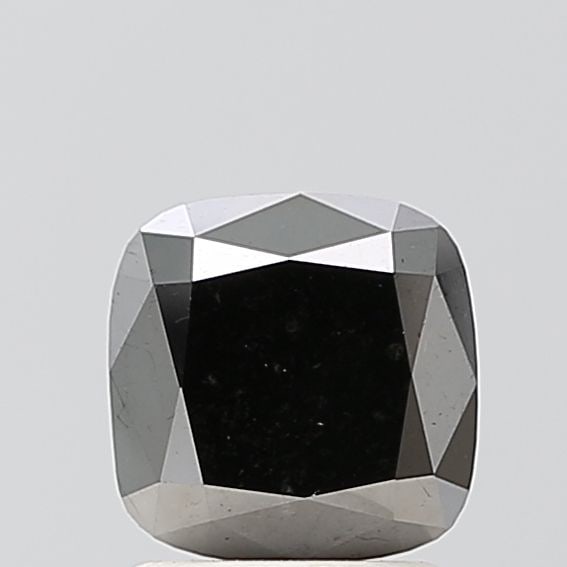 Cushion Brilliant 1.62ct Black VVS2 - Loose Natural Diamond: Cushion Brilliant 1.62ct Black VVS2 - Loose Natural Diamond 1.62ct Black VVS2 - Loose Natural Diamond, certified NONE, with EX polish, EX symmetry, and EX clarity, showcasing its exceptional cut and c