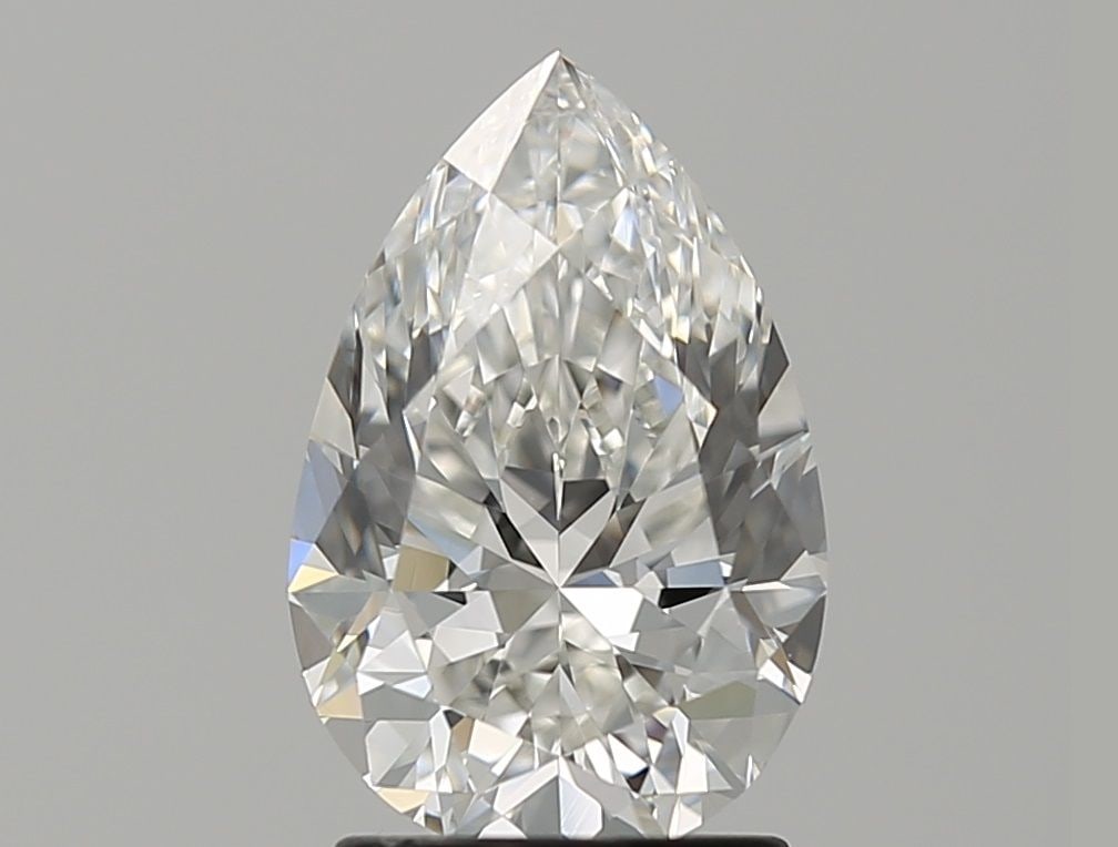 GIA Pear 2.01ct G VVS2 - Loose Natural Diamond: GIA Pear 2.01ct G VVS2 - Loose Natural Diamond GIA certified, this 2.01ct pear-shaped diamond boasts an exceptional G color, VVS2 clarity, and EX polish and symmetry. Measuring 10.58L x 7.0W x 4.5H,