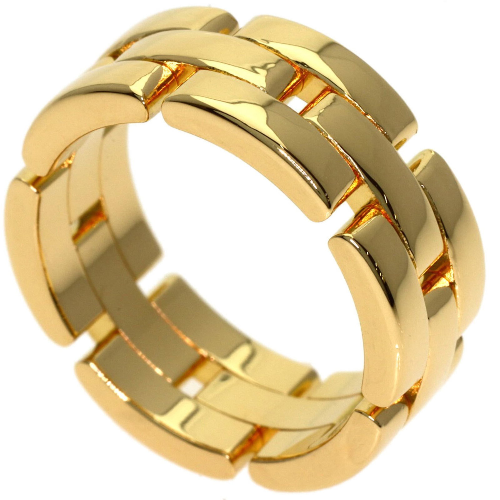 CARTIER Band Ring Yellow Gold (18K): CARTIER Band Ring Yellow Gold (18K) Yellow gold (18K) band ring from Cartier, featuring a classic design with minor signs of wear. The ring is in very good condition, with small scratches or light
