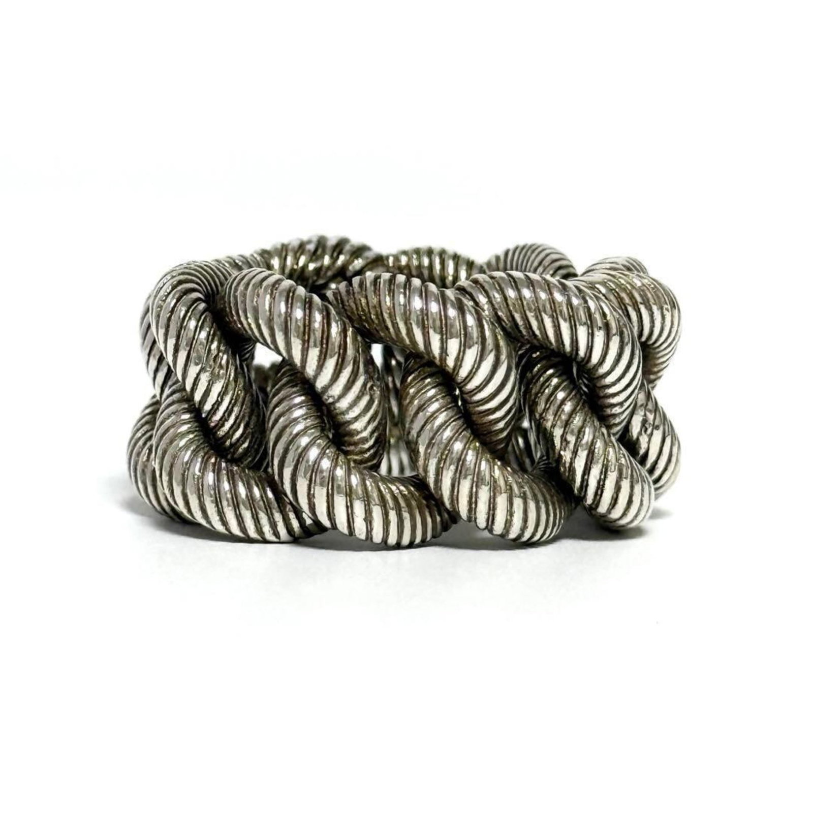 GUCCI Band Ring Silver 925 - 3