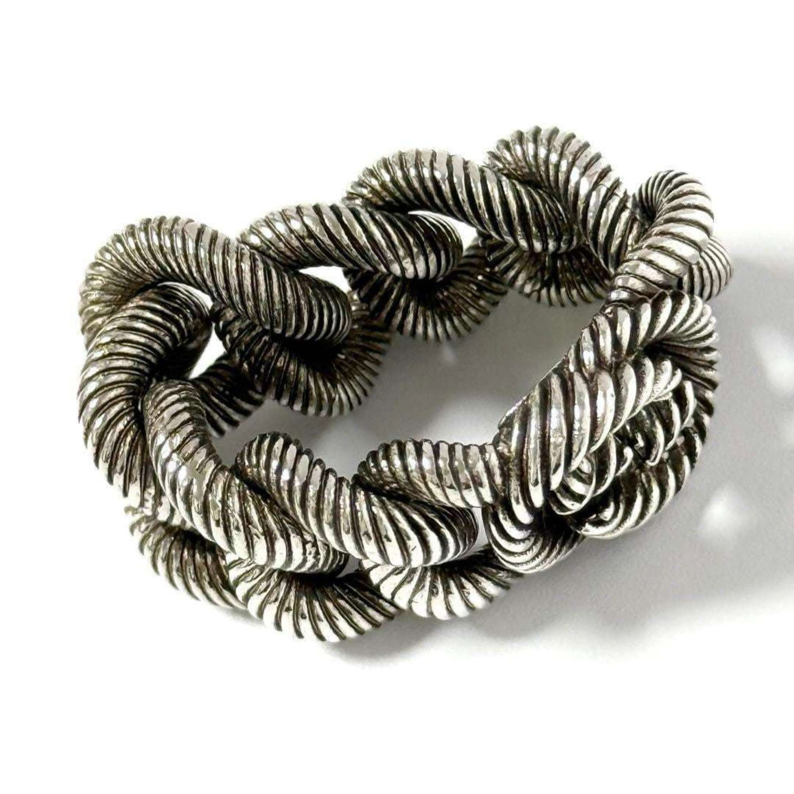 GUCCI Band Ring Silver 925 - 6