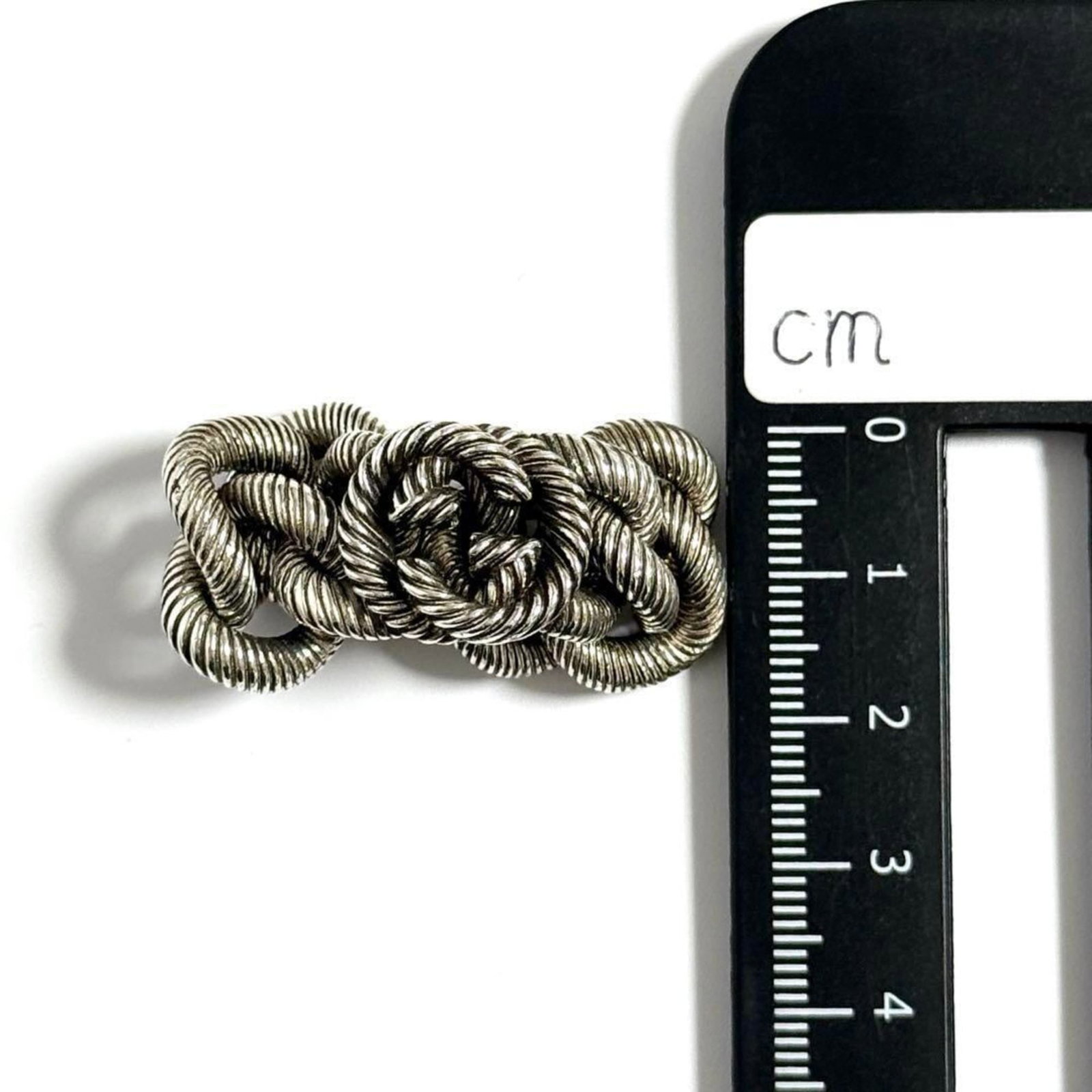 GUCCI Band Ring Silver 925 - 9