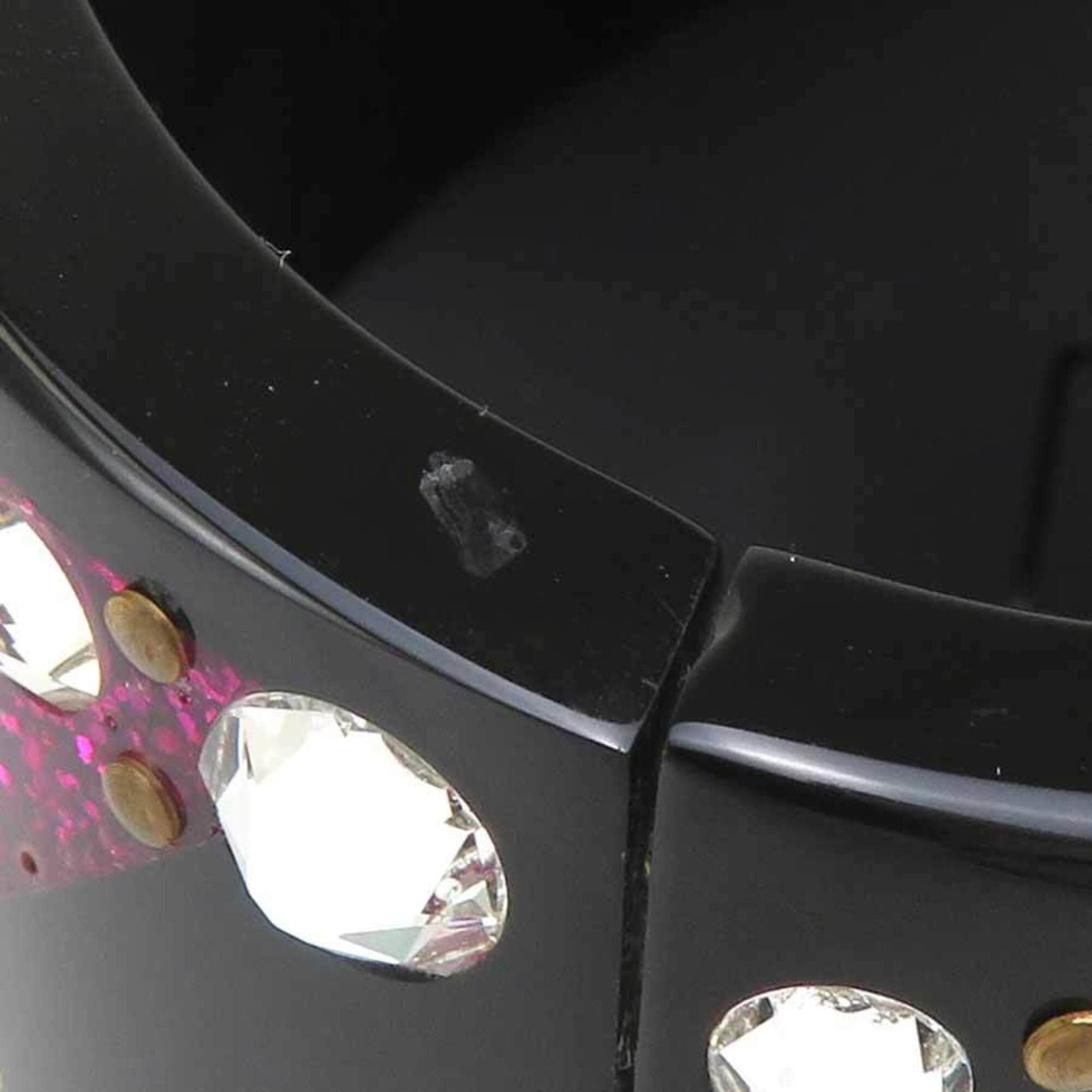 GUCCI Bangle Plastic Rhinestone - 7