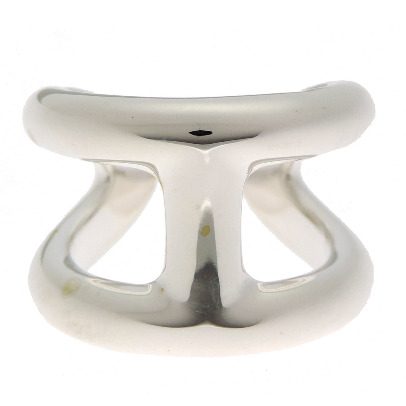 HERMES Band Ring Silver 925 - 4