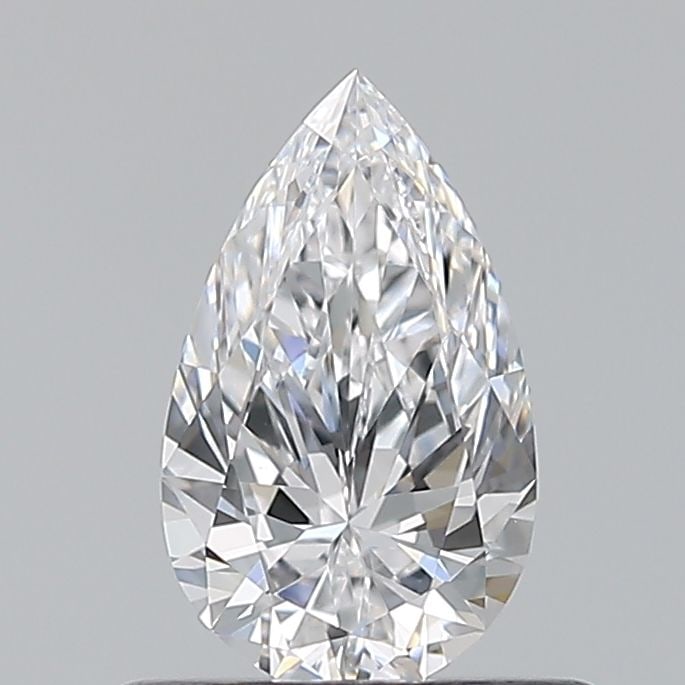 GIA Pear 0.5ct D VVS2 - Loose Natural Diamond: GIA Pear 0.5ct D VVS2 - Loose Natural Diamond GIA certified, this loose 0.5ct pear-shaped diamond boasts exceptional clarity with a VVS2 grade, making it a standout among its peers. Its D color and EX