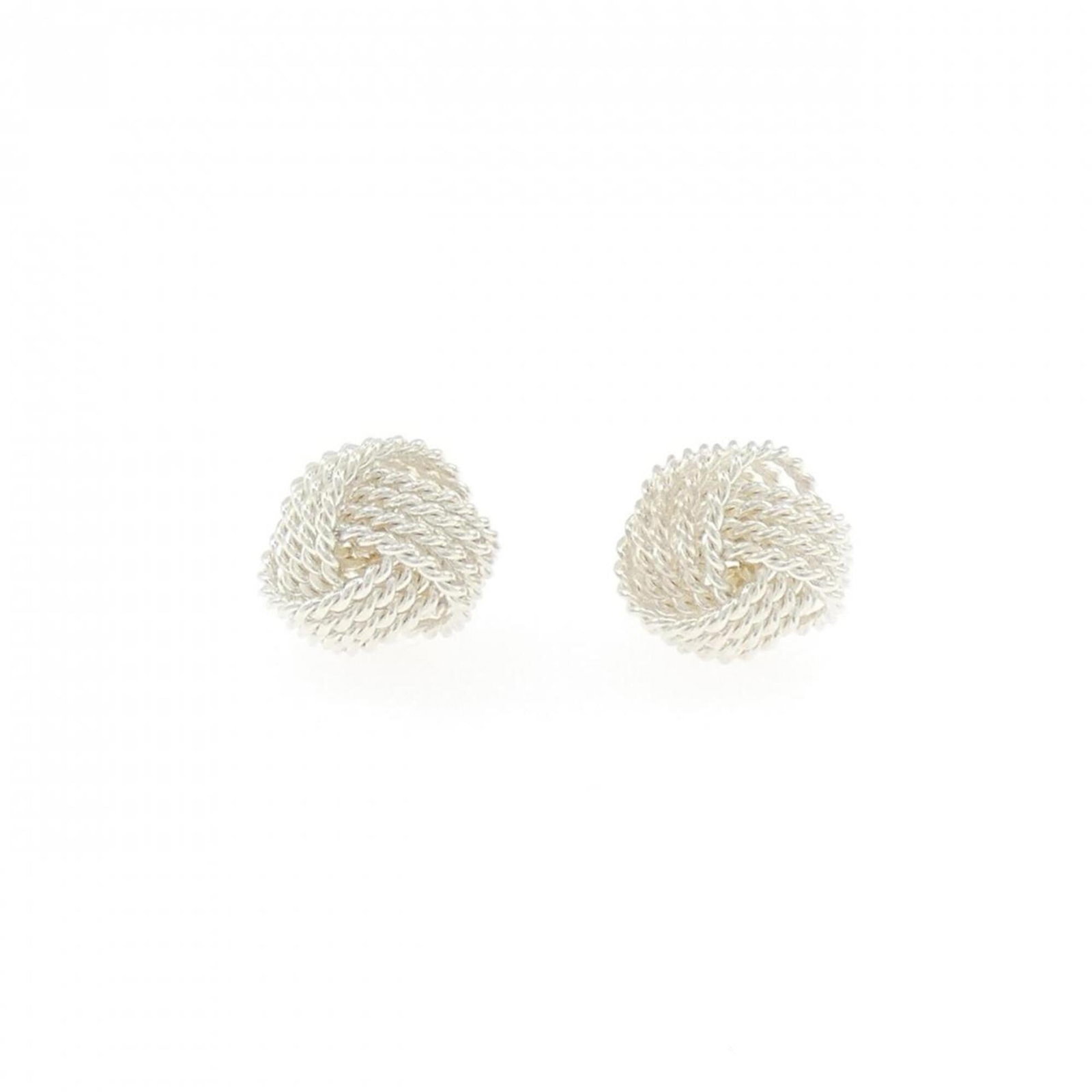 TIFFANY Stud Earrings Silver 925: TIFFANY Stud Earrings Silver 925 Stud earrings in sterling silver 925, bearing a Tiffany hallmark, offer a sleek and understated style. Made from high-quality silver, these earrings are durable and