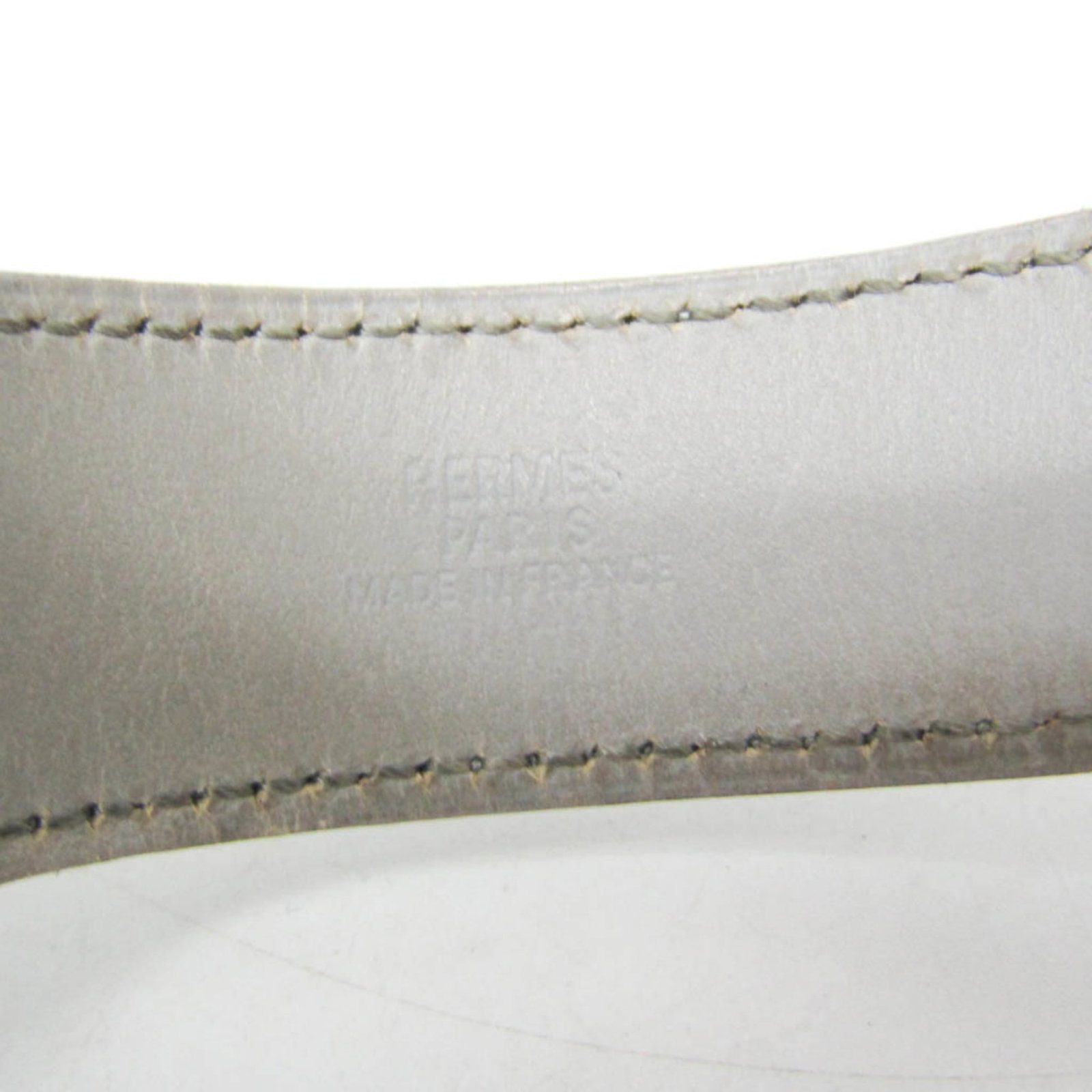 HERMES Bangle Leather Metal - 6