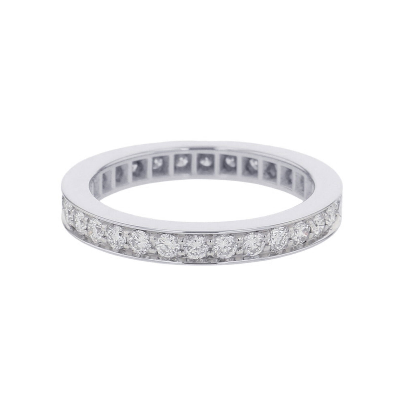CARTIER Band Ring Platinum 950: CARTIER Band Ring Platinum 950 Platinum 950 Cartier Band Ring in Excellent Condition. This like new used band ring features the iconic Cartier design and is made from high-quality platinum. The ring