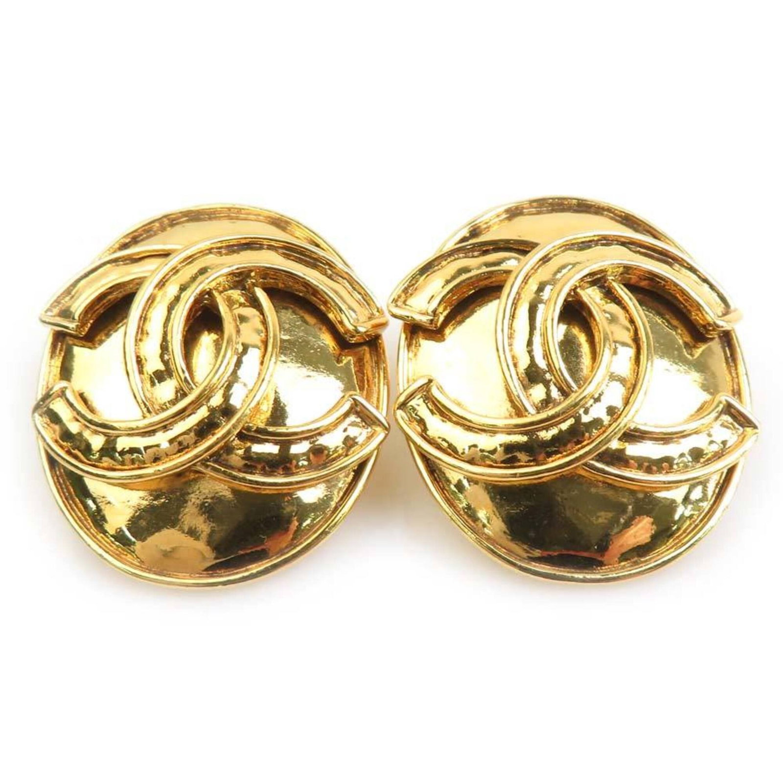CHANEL Clip Earrings Metal (1 of 8)