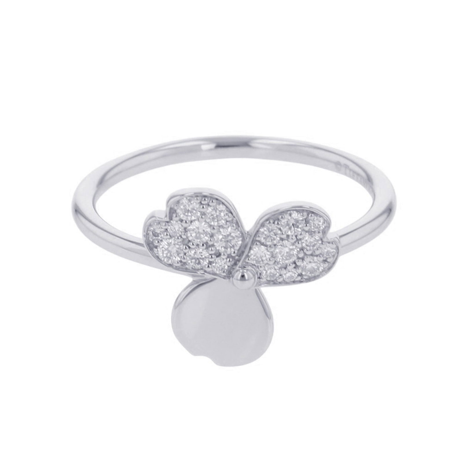 TIFFANY Band Ring Platinum 950: TIFFANY Band Ring Platinum 950 Platinum 950 band ring from Tiffany, featuring a diamond stone, is a sophisticated accessory for everyday wear. The ring boasts a sleek design with a 1.6mm width and a U
