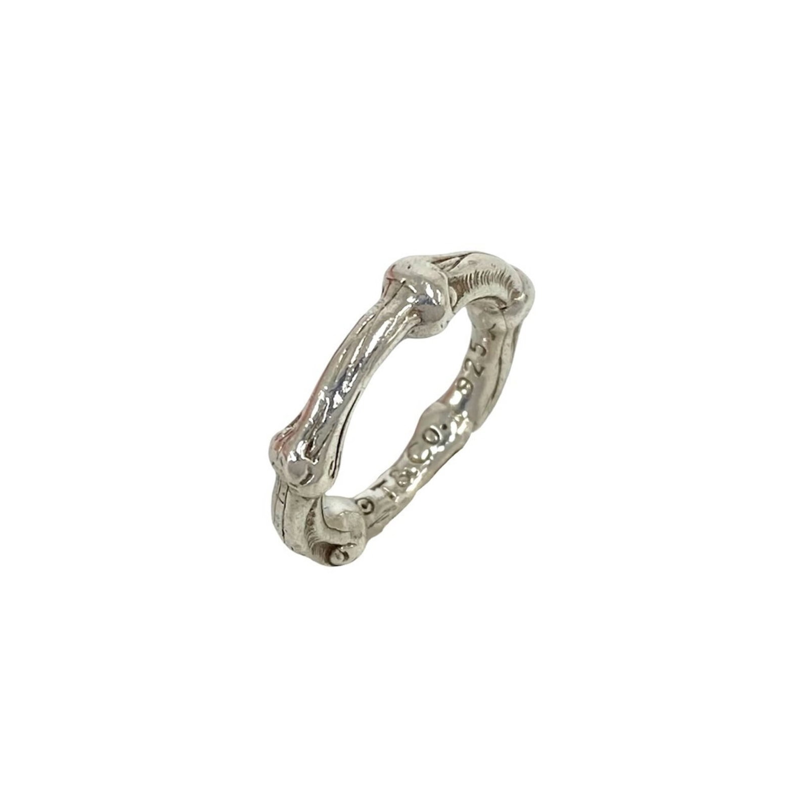 TIFFANY Band Ring Silver 925: TIFFANY Band Ring Silver 925 Silver 925 band ring from Tiffany, a classic design with a subtle sheen, is available for purchase. This pre-owned ring features visible scratches and scuffs, but remains