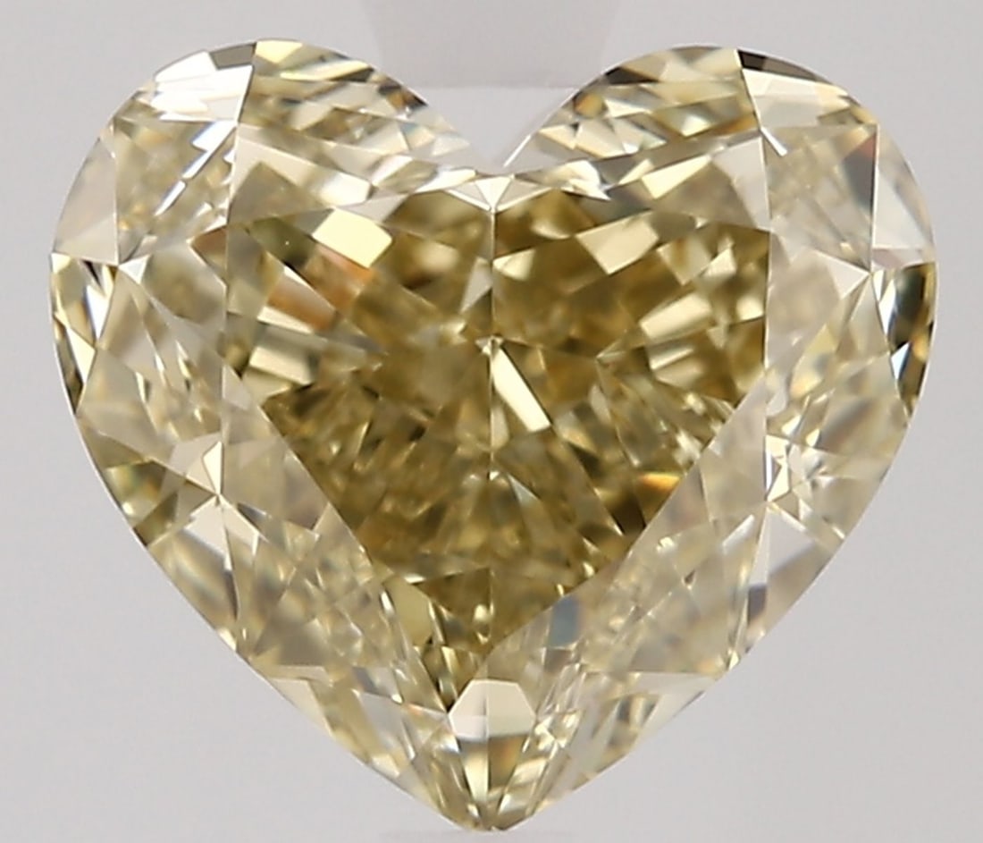 GIA Heart 1.83ct Fancy Yellow VVS2 - Loose Natural Diamond: GIA Heart 1.83ct Fancy Yellow VVS2 - Loose Natural Diamond GIA certifies this 1.83ct Fancy Yellow VVS2 diamond, showcasing its exceptional clarity and vibrant color. The EX polish and symmetry