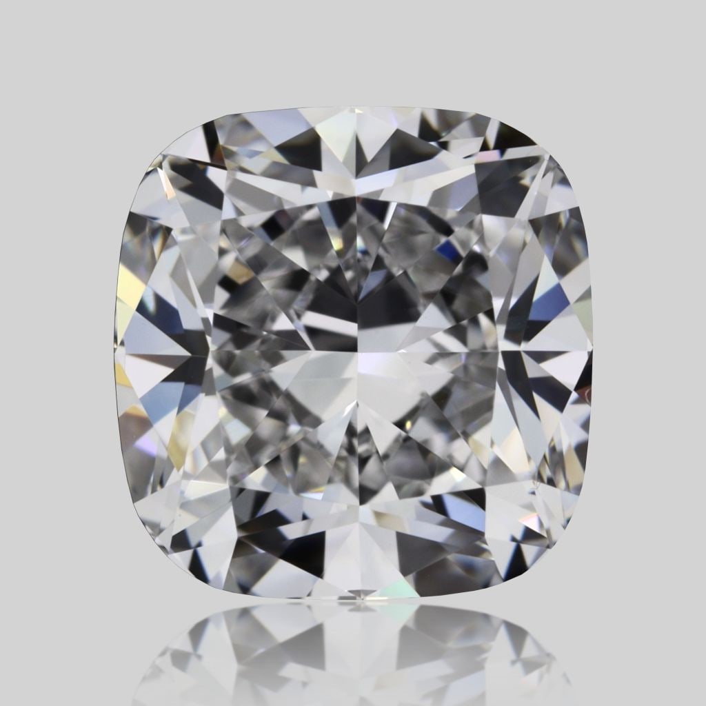 GIA Cushion Brilliant 1.5ct D VVS2 - Loose Natural Diamond: GIA Cushion Brilliant 1.5ct D VVS2 - Loose Natural Diamond GIA certified D color, VVS2 clarity, and EX polish make this 1.5ct cushion brilliant diamond a standout. Measuring 6.58L x 6.38W x 4.31H,
