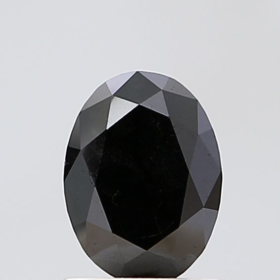 Oval 1.16ct Black VVS2 - Loose Natural Diamond: Oval 1.16ct Black VVS2 - Loose Natural Diamond 1.16ct Oval Black VVS2 Diamond - A rare and striking natural diamond with exceptional clarity and polish. Its black color adds a unique touch to any
