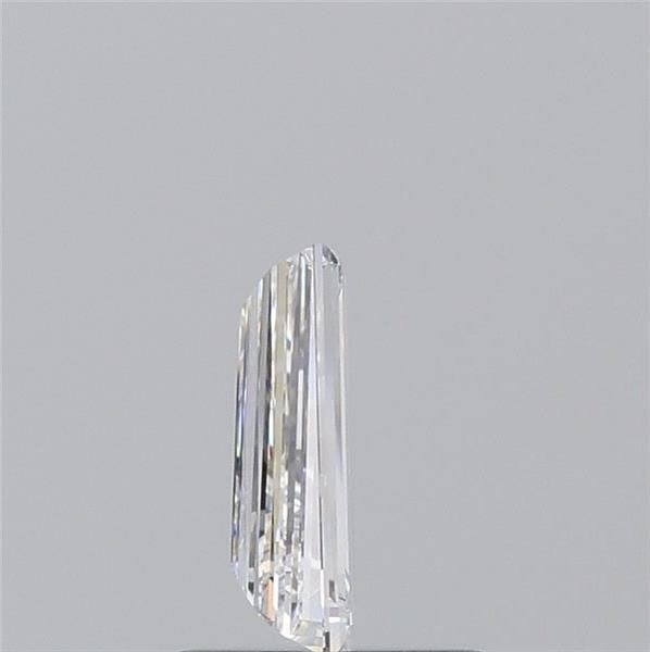 GIA Tapered Baguette 0.53ct F VVS2 - Loose Natural Diamond: GIA Tapered Baguette 0.53ct F VVS2 - Loose Natural Diamond GIA certified, this loose natural diamond boasts a striking 0.53 carat tapering, showcasing its unique shape. Its exceptional clarity,